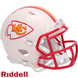 Kansas City Chiefs Helmet Riddell Replica Mini Speed Style Retro Collection
