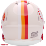 Kansas City Chiefs Helmet Riddell Replica Mini Speed Style Retro Collection