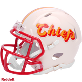 Kansas City Chiefs Helmet Riddell Replica Mini Speed Style Retro Collection