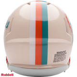 Miami Dolphins Helmet Riddell Replica Mini Speed Style Retro Collection