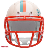 Miami Dolphins Helmet Riddell Replica Mini Speed Style Retro Collection