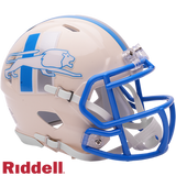 Detroit Lions Helmet Riddell Replica Mini Speed Style Retro Collection