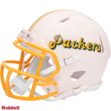 Green Bay Packers Helmet Riddell Replica Mini Speed Style Retro Collection
