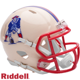 New England Patriots Helmet Riddell Replica Mini Speed Style Retro Collection