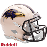 Baltimore Ravens Helmet Riddell Replica Mini Speed Style Retro Collection