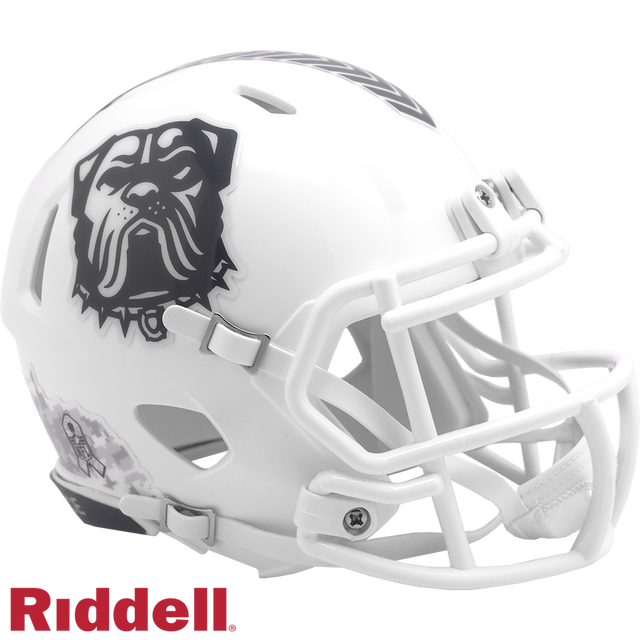 Cleveland Browns Helmet Riddell Replica Mini Speed Style Salute To Service 2024