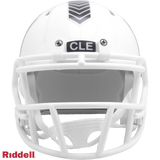 Cleveland Browns Helmet Riddell Replica Mini Speed Style Salute To Service 2024