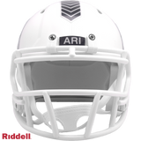 Arizona Cardinals Helmet Riddell Replica Mini Speed Style Salute To Service 2024