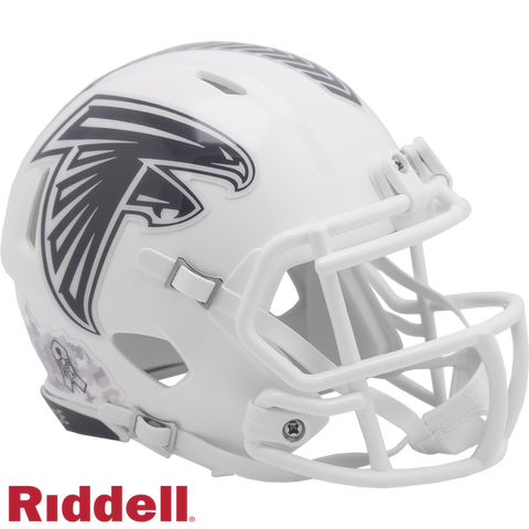 Atlanta Falcons Helmet Riddell Replica Mini Speed Style Salute To Service 2024