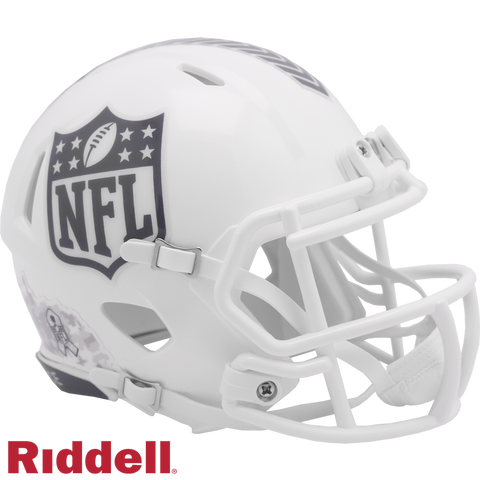NFL Shield Helmet Riddell Replica Mini Speed Style Salute To Service 2024