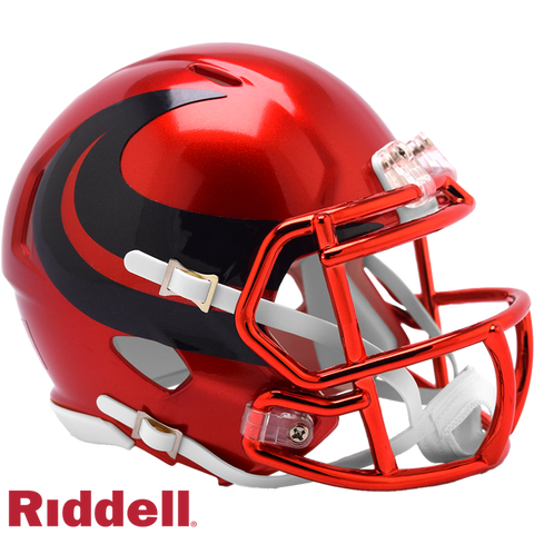 Houston Texans Helmet Riddell Replica Mini Speed Style On-Field Alternate 2024 #1