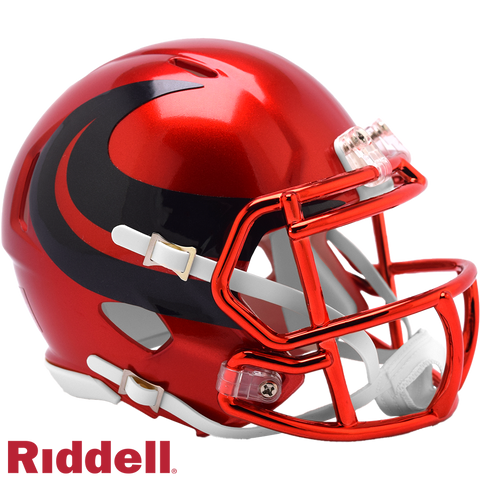 Houston Texans Helmet Riddell Replica Mini Speed Style On-Field Alternate 2024 #1