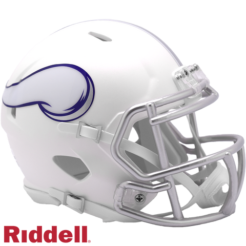 Minnesota Vikings Helmet Riddell Replica Mini Speed Style On-Field Alternate 2024