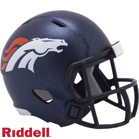 Denver Broncos Helmet Riddell Pocket Pro Speed Style 2024