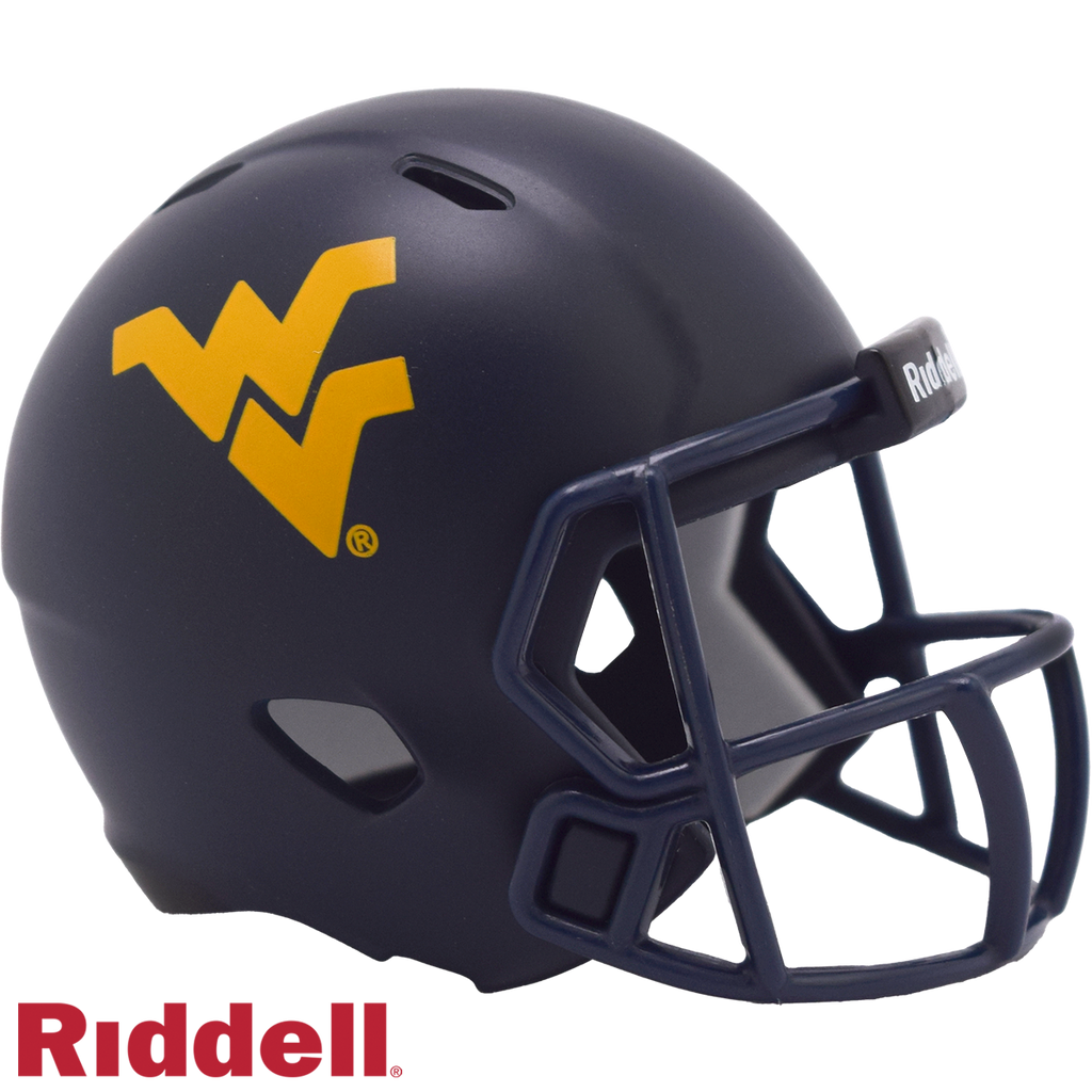 West Virginia Mountaineers Helmet Riddell Pocket Pro Speed Style 2026 Periodic Restock