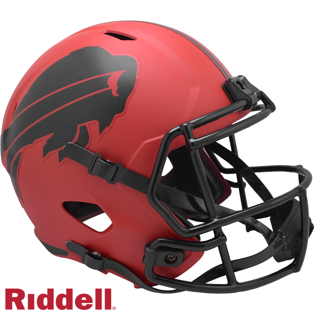 Buffalo Bills Helmet Riddell Replica Full Size Speed Style Rave Alternate