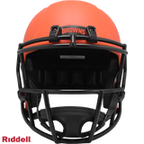 Cleveland Browns Helmet Riddell Replica Full Size Speed Style Rave Alternate