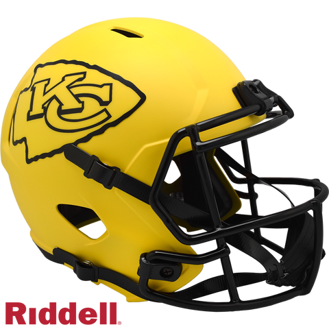 Kansas City Chiefs Helmet Riddell Replica Full Size Speed Style Rave Alternate