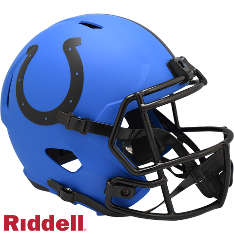 Indianapolis Colts Helmet Riddell Replica Full Size Speed Style Rave Alternate