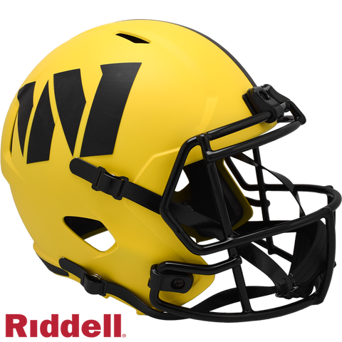 Washington Commanders Helmet Riddell Replica Full Size Speed Style Rave Alternate