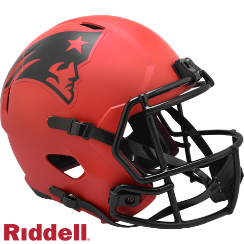 New England Patriots Helmet Riddell Replica Full Size Speed Style Rave Alternate