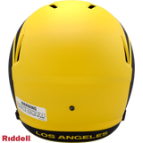 Los Angeles Rams Helmet Riddell Replica Full Size Speed Style Rave Alternate