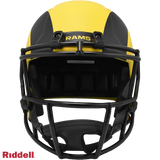 Los Angeles Rams Helmet Riddell Replica Full Size Speed Style Rave Alternate