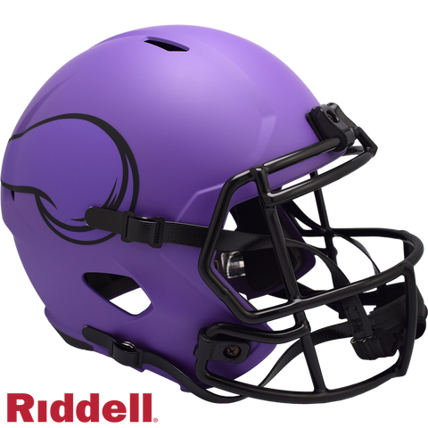 Minnesota Vikings Helmet Riddell Replica Full Size Speed Style Rave Alternate