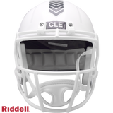 Cleveland Browns Helmet Riddell Replica Full Size Speed Style Salute To Service 2024