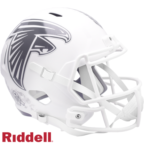 Atlanta Falcons Helmet Riddell Replica Full Size Speed Style Salute To Service 2024