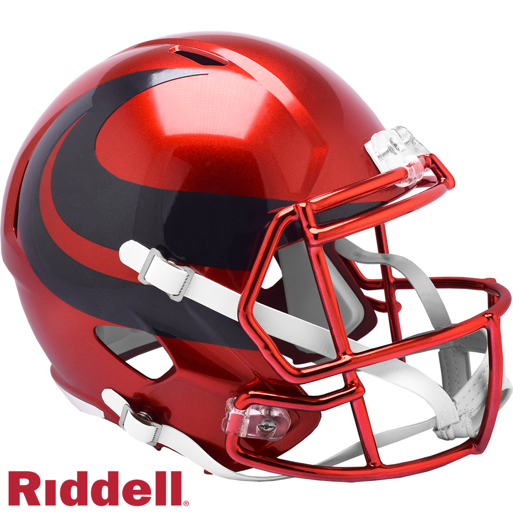 Houston Texans Helmet Riddell Replica Full Size Speed Style On-Field Alternate 2024 #1 - Special Order