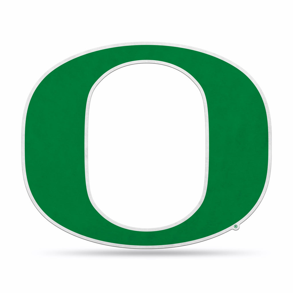 Oregon Ducks Pennant Shape Cut Logo Design