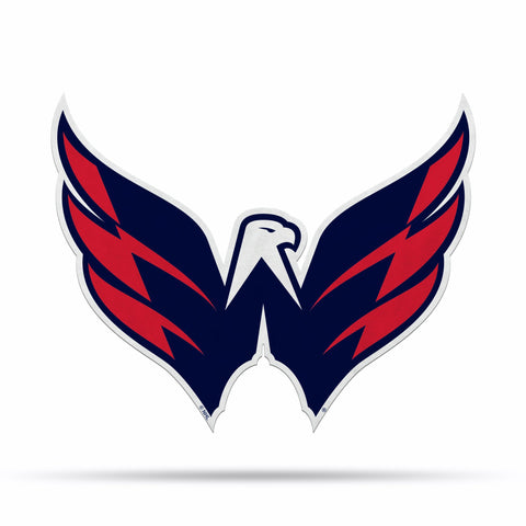 Washington Capitals Pennant Shape Cut Logo Design