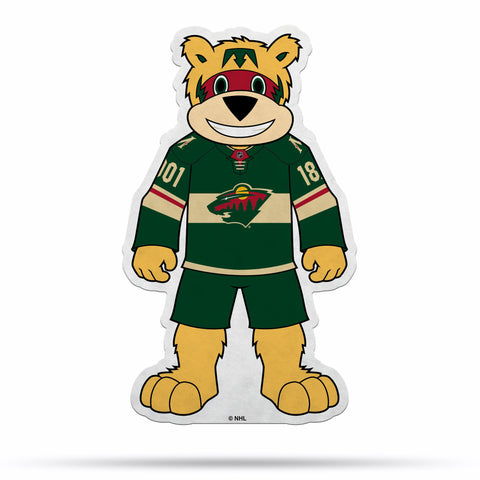 Minnesota Wild Pennant Shape Cut Mascot Design