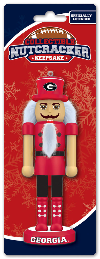 Georgia Bulldogs Nutcracker Miniature