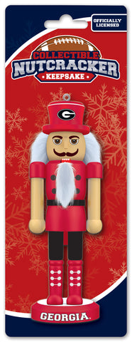Georgia Bulldogs Nutcracker Miniature