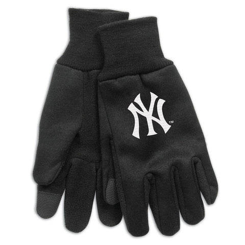 New York Yankees Gloves Technology Style Adult Size