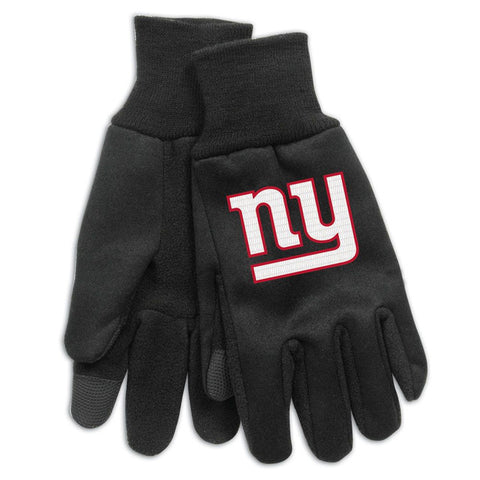 New York Giants Gloves Technology Style Adult Size