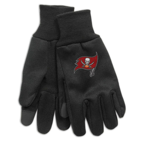 Tampa Bay Buccaneers Gloves Technology Style Adult Size
