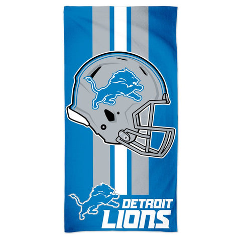 Detroit Lions Towel 30x60 Beach Style