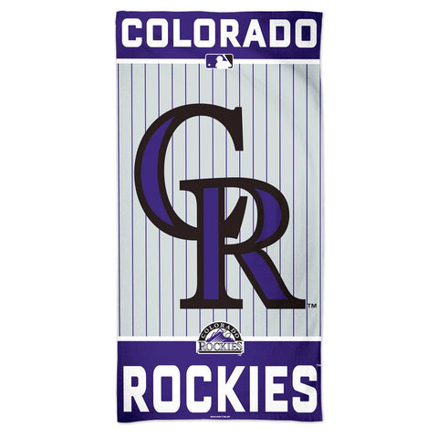 Colorado Rockies Towel 30x60 Beach Style - Special Order