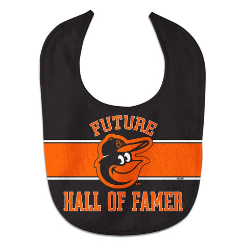 Baltimore Orioles Baby Bib All Pro Style Future Hall of Famer - Special Order