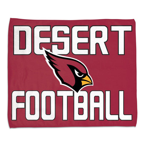 Arizona Cardinals Towel 15x18 Rally Style Full Color