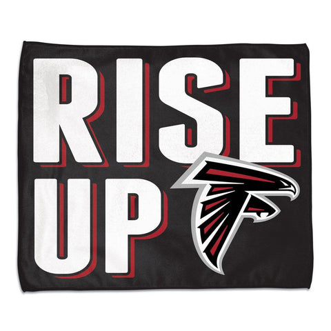 Atlanta Falcons Towel 15x18 Rally Style Full Color