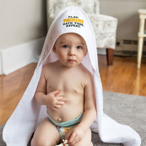 Green Bay Packers Hooded Baby Towel All Pro