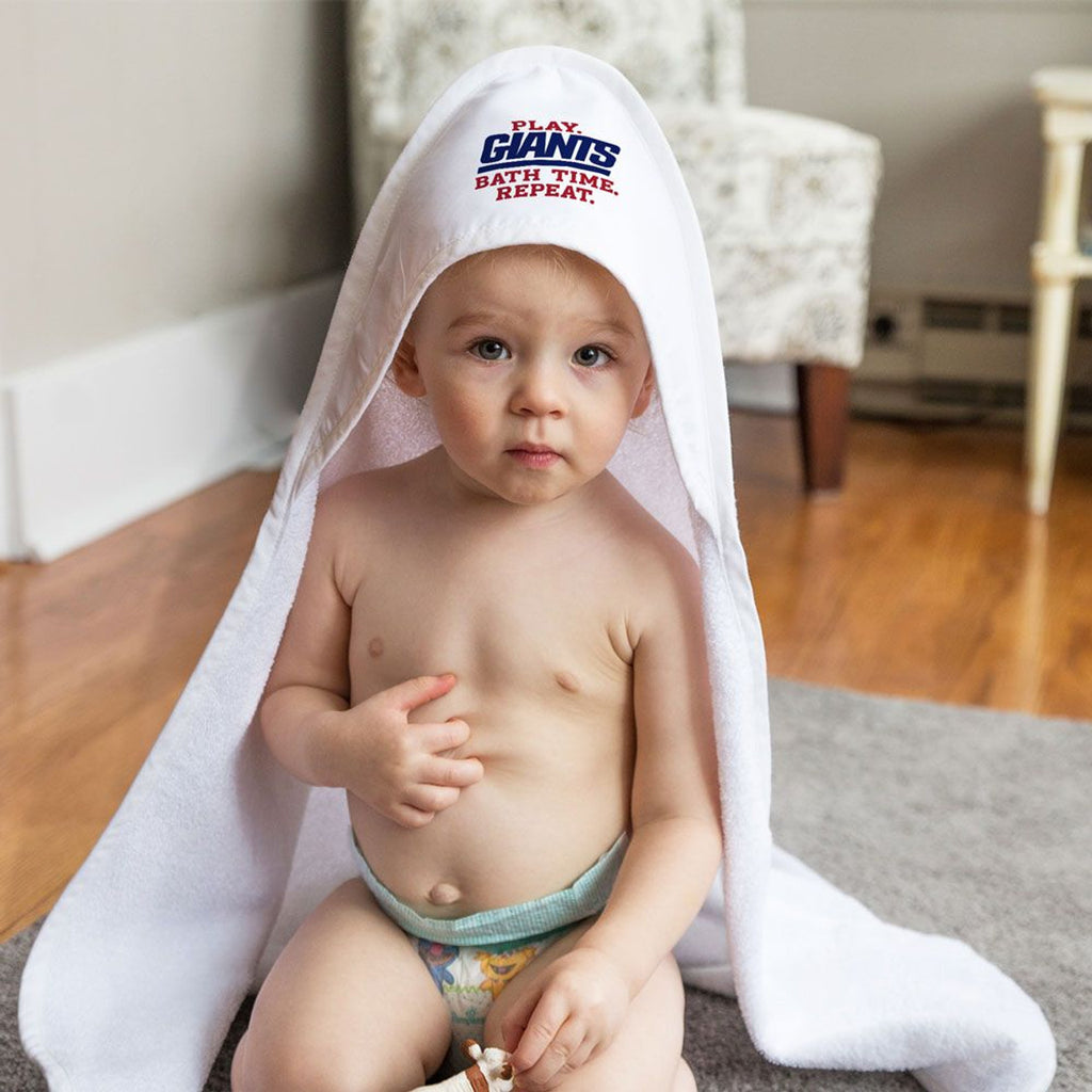 New York Giants Hooded Baby Towel All Pro