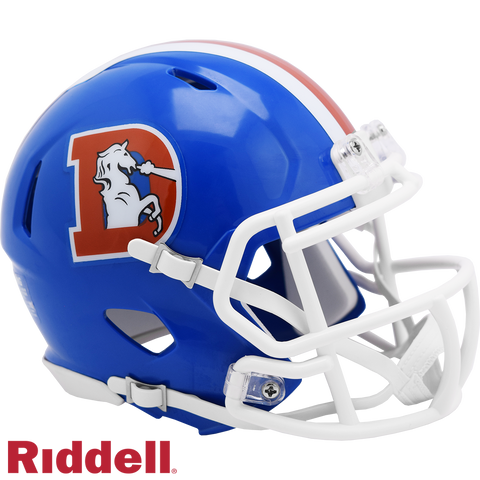 Denver Broncos Helmet Riddell Replica Mini Speed Style 1975-1996 T/B
