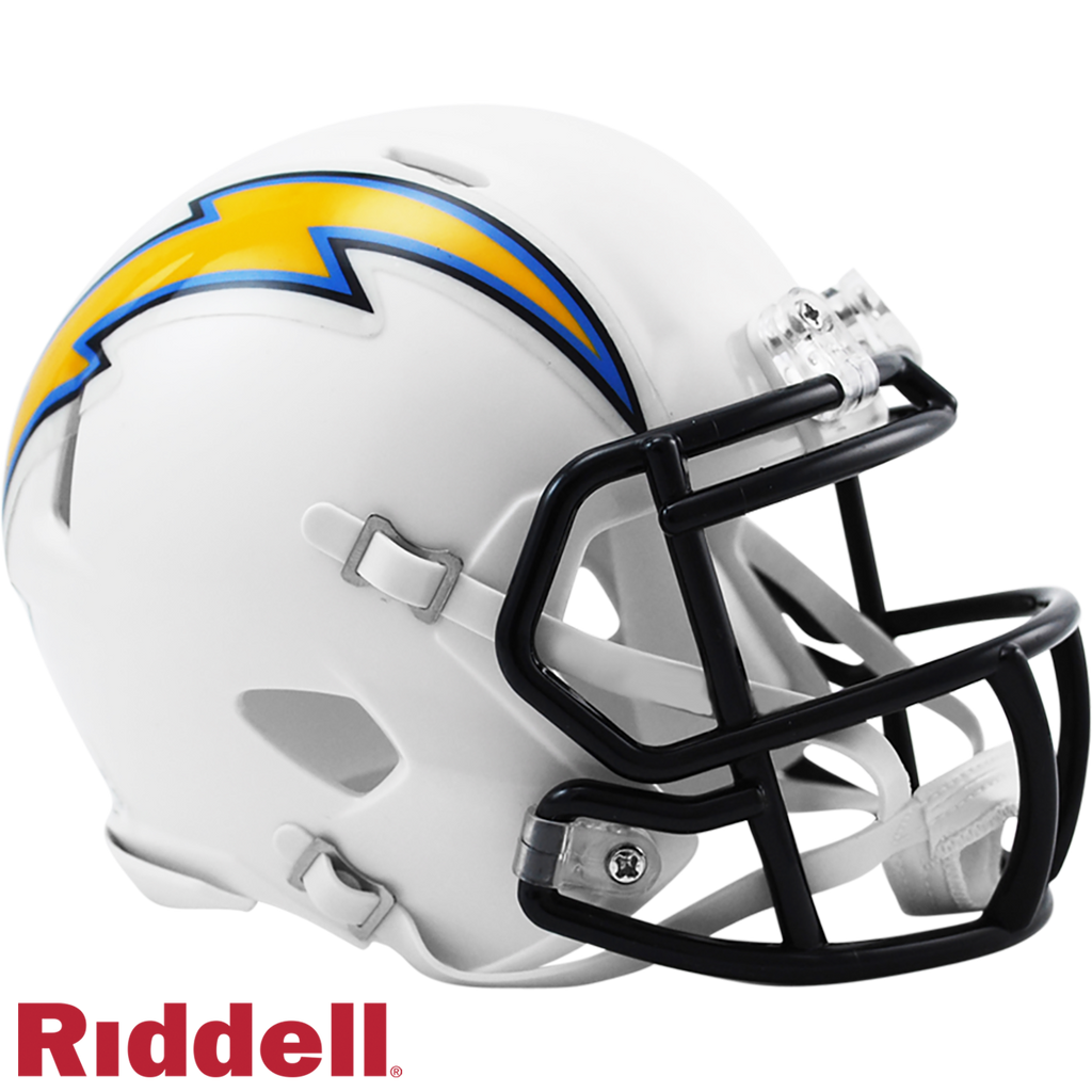 Los Angeles Chargers Helmet Riddell Replica Mini Speed Style 2007-2018 T/B Periodic Restock