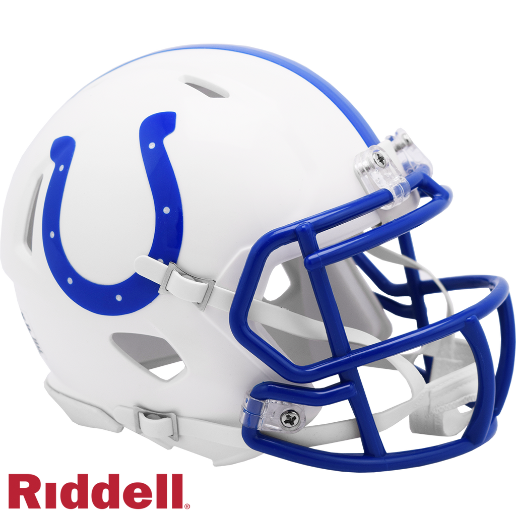 Indianapolis Colts Helmet Riddell Replica Mini Speed Style 1995-2003 T/B Periodic Restock