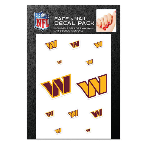 Washington Commanders Nail Cals